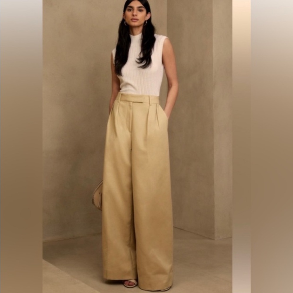 Banana Republic Cruise Wide Leg Pants